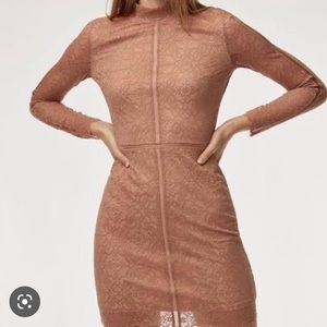 Wilfred Mock Neck lace dress.